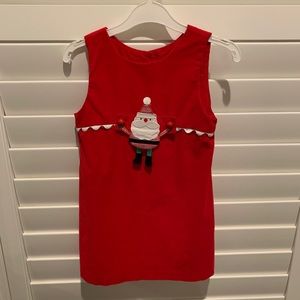 Christmas corduroy jumper dress size 5